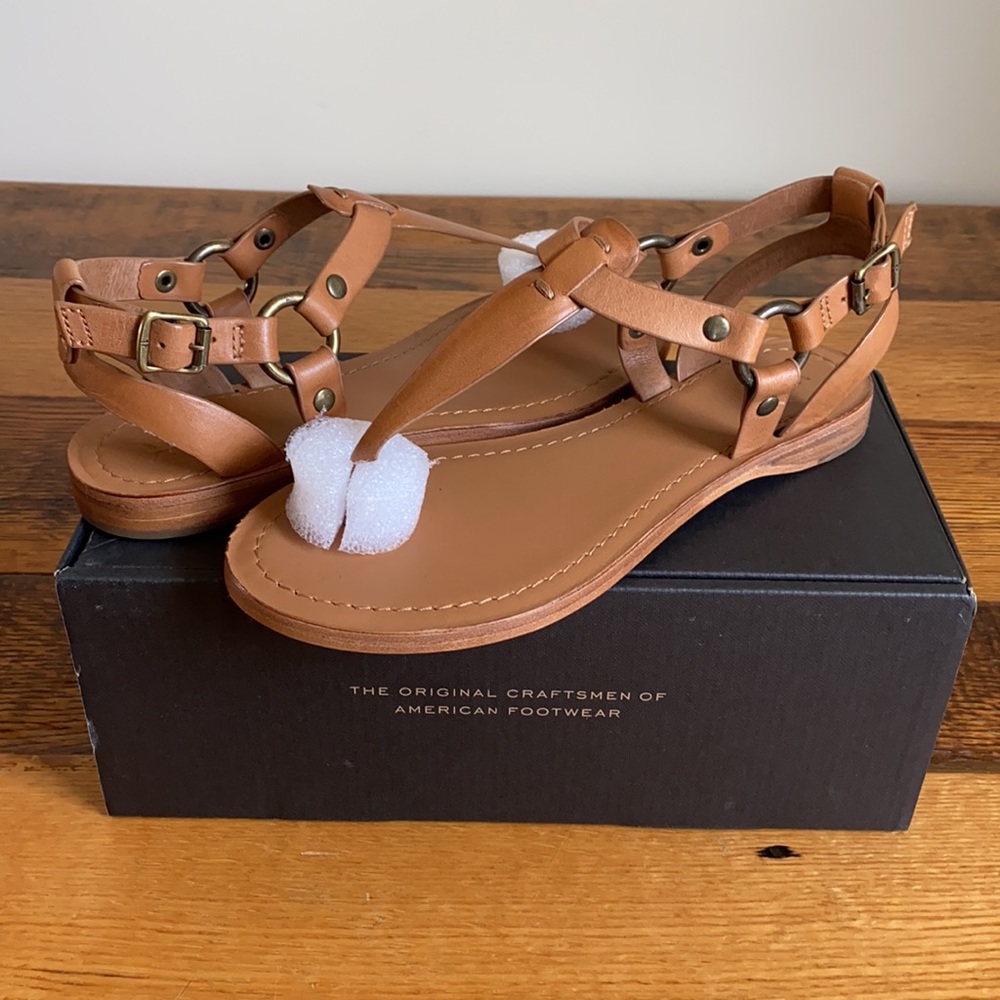 Frye Rachel Ring T Strap Sandal - Picture 6 of 8